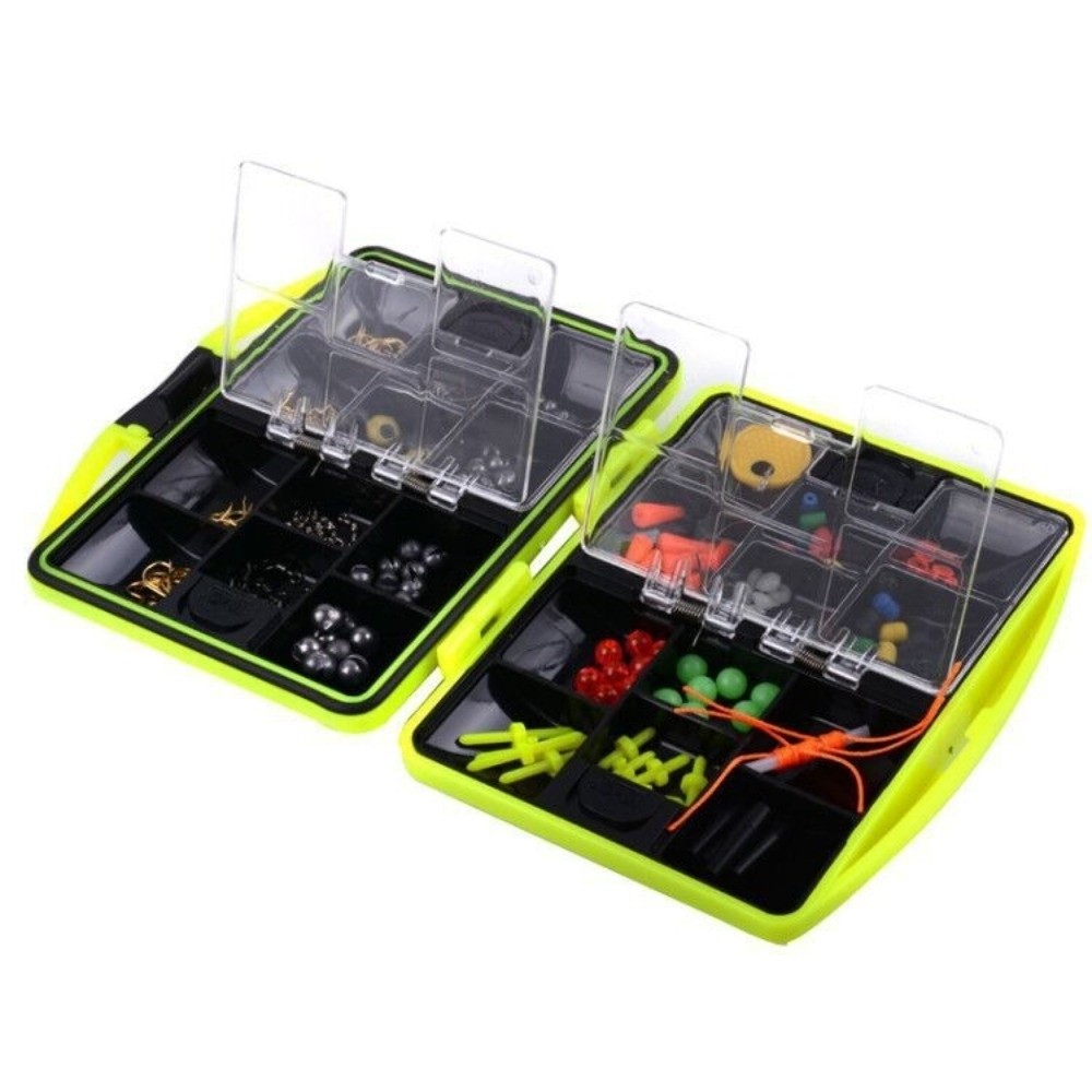 Fishing Hook Box - 184pcs Fishing Accessories Kit Hook Sinker