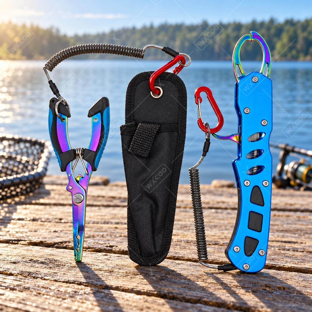 Blue Titanium Coated Saltwater - đánh giá và giá Fishing Hook Sharpener