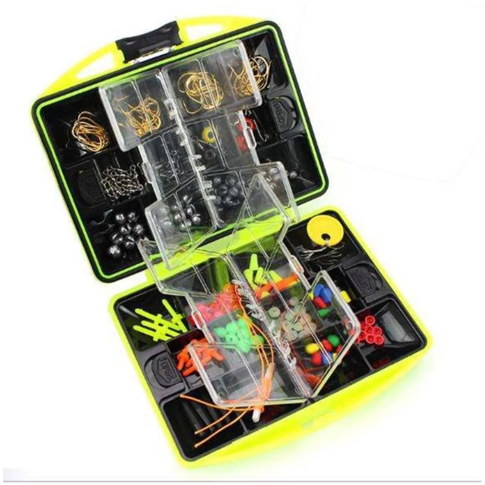 184pcs Fishing Accessories Kit - đánh giá và giá Fishing Hook Box