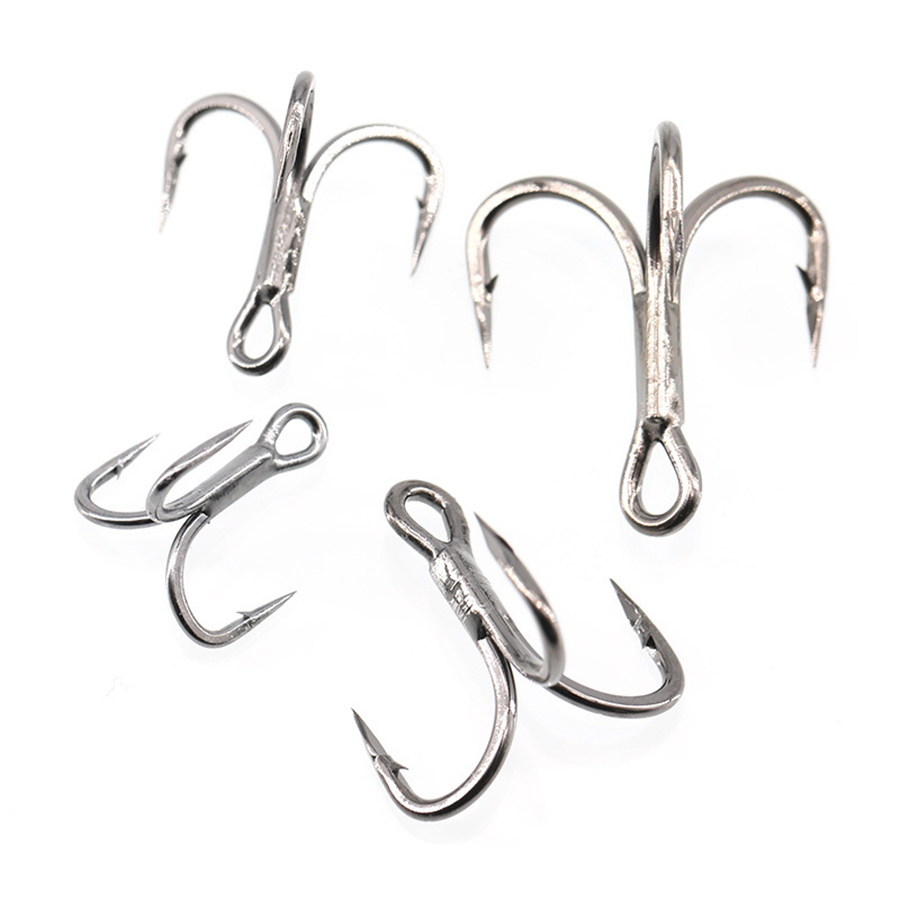 Câu Cá Móc Treble 6X Mạnh Thép - đánh giá và giá Fishing Hook Offset